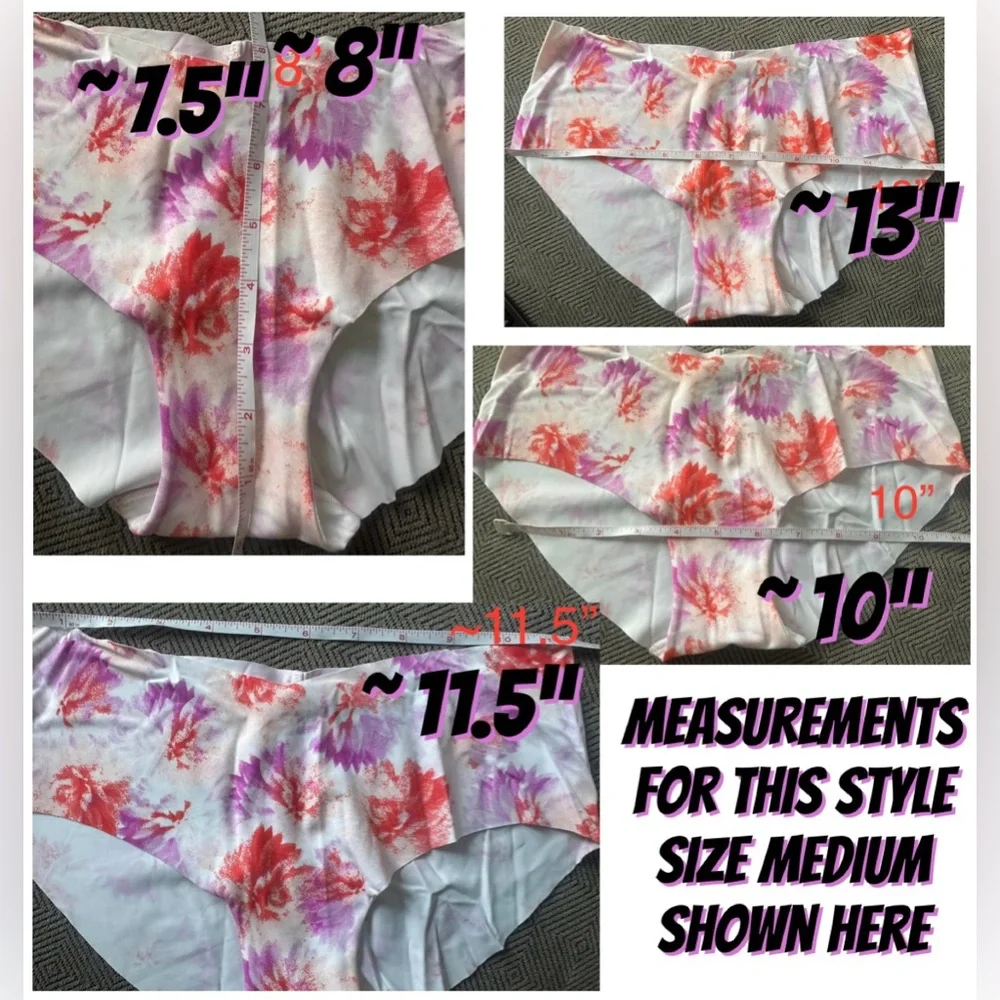 VS | No-Show Hiphugger Panty Love Victoria M NWT